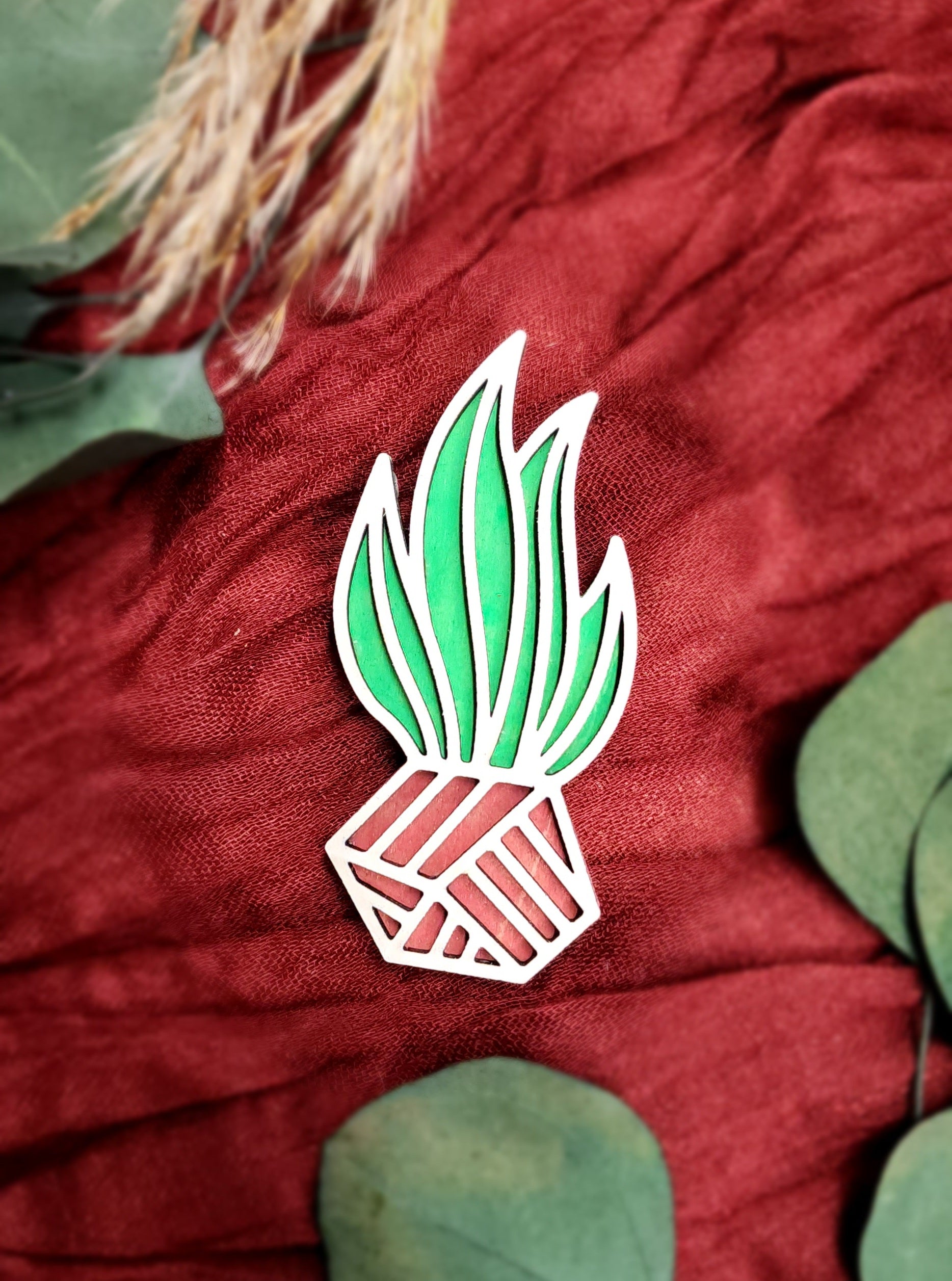 Plant Magnets - Geometric Aloe Vera image
