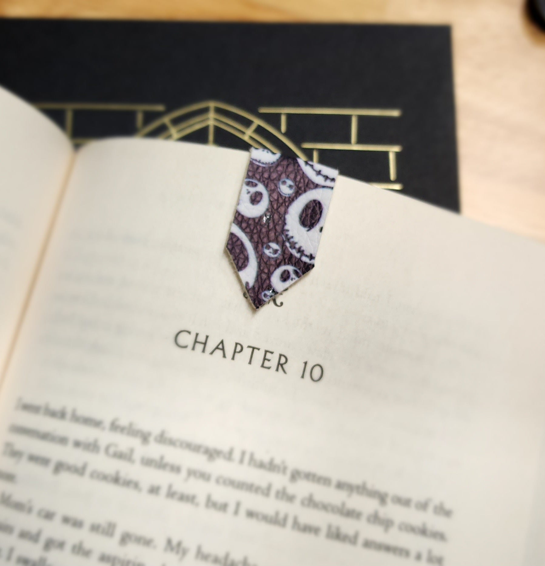 Magnetic Triangle Bookmarks - Jack Face image