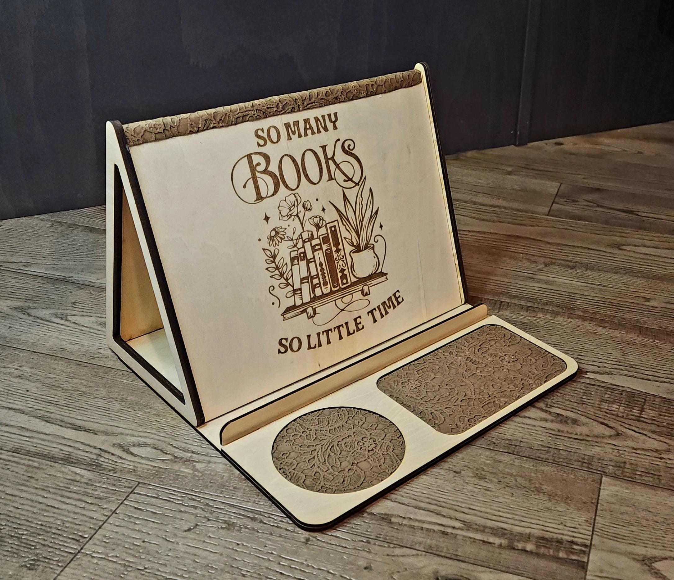 Wooden Book Caddy image 0