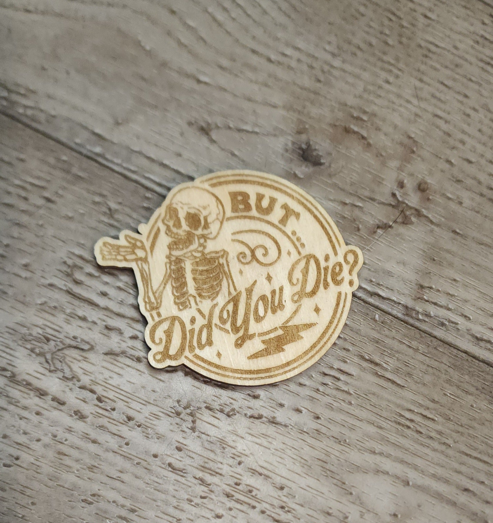 Quirky Skeleton Magnets - Did You Die? image