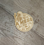 Quirky Skeleton Magnets - A Mess image