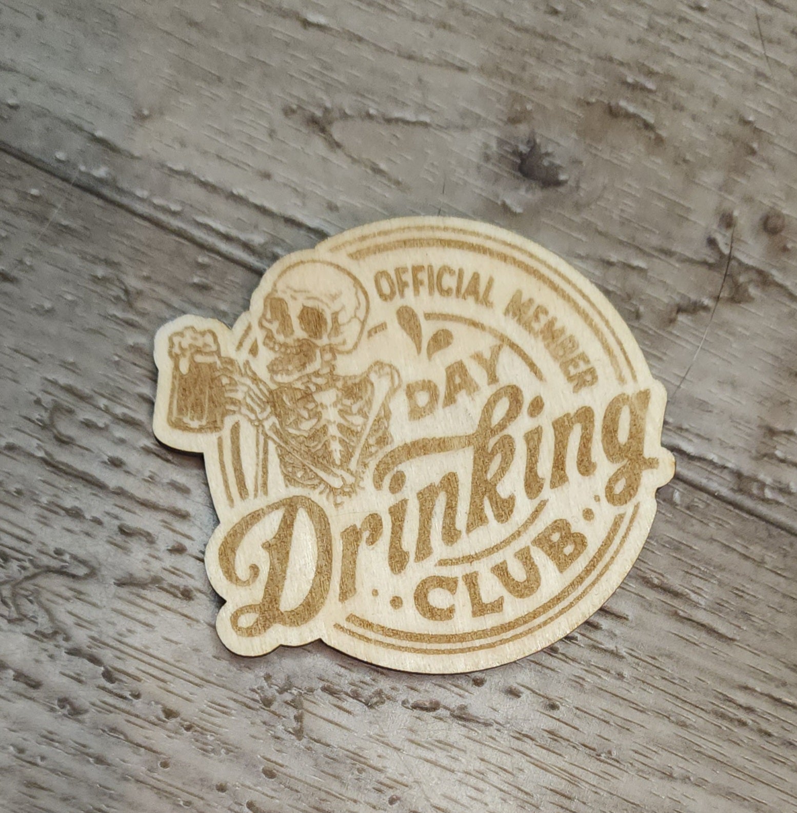 Quirky Skeleton Magnets - Drinking Club image