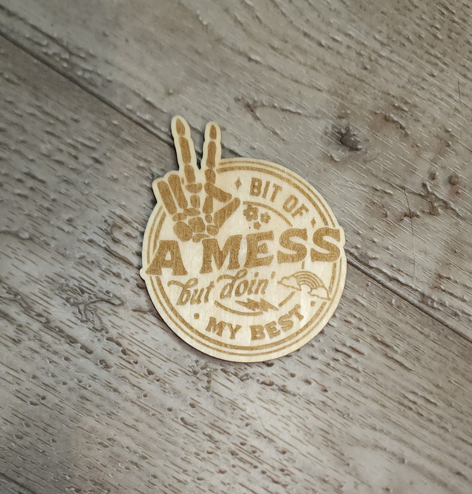 Quirky Skeleton Magnets - A Mess 2 image