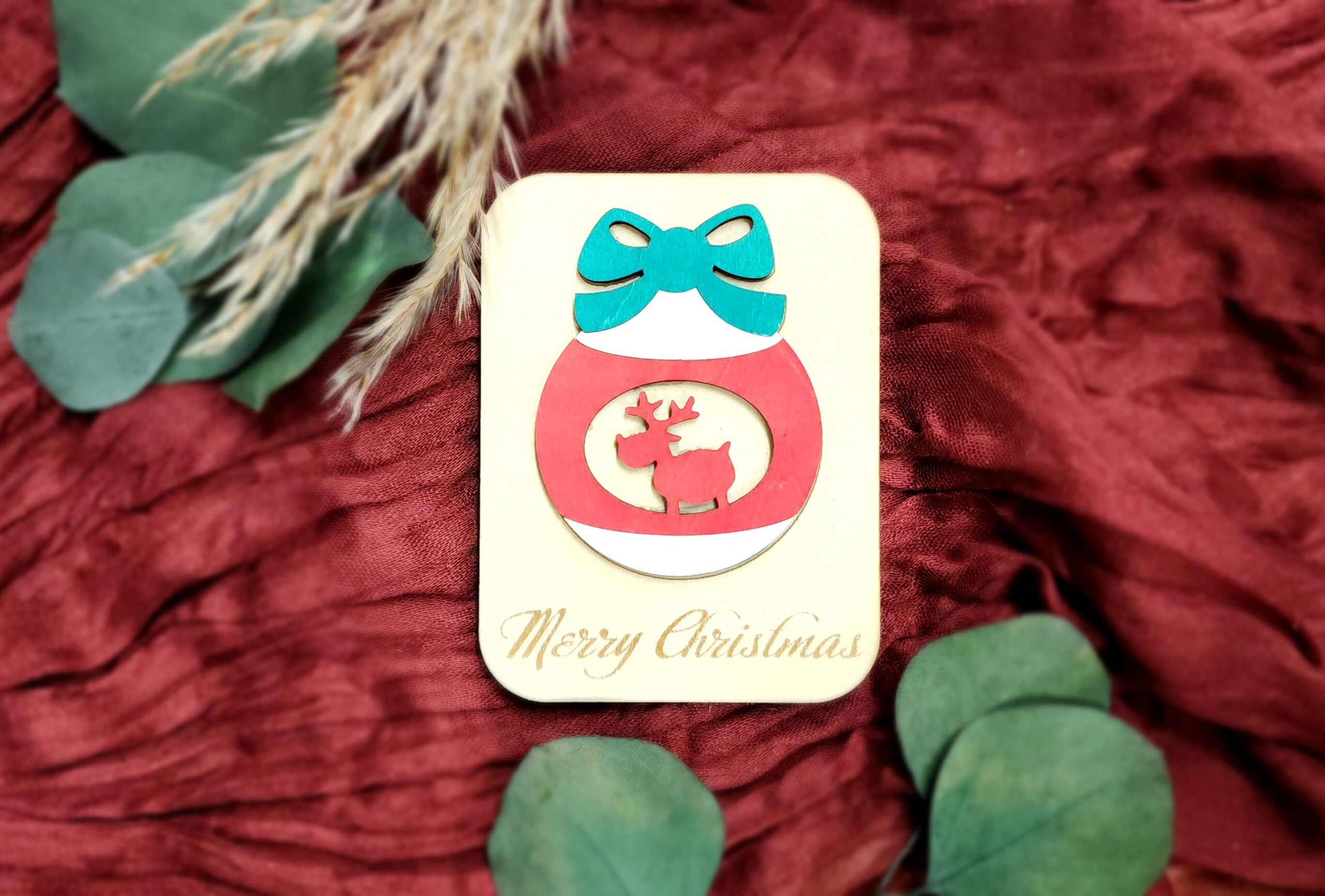 SALE | Christmas Themed Gift Card Holders - Ornament image