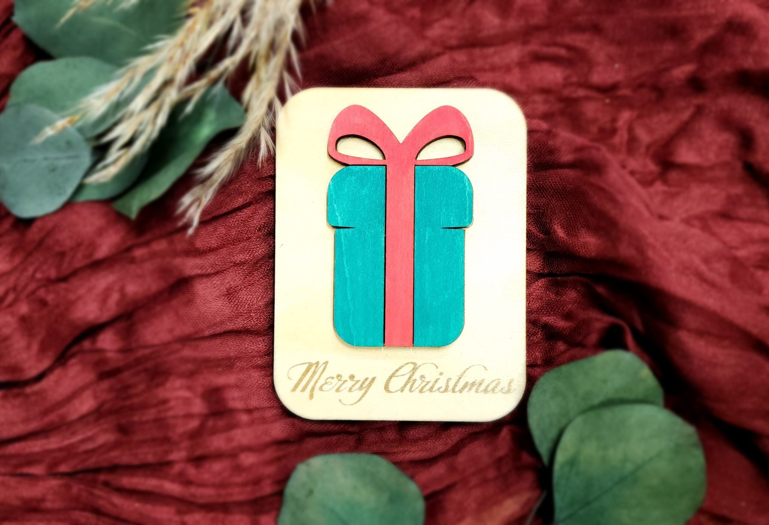 SALE | Christmas Themed Gift Card Holders - Present image