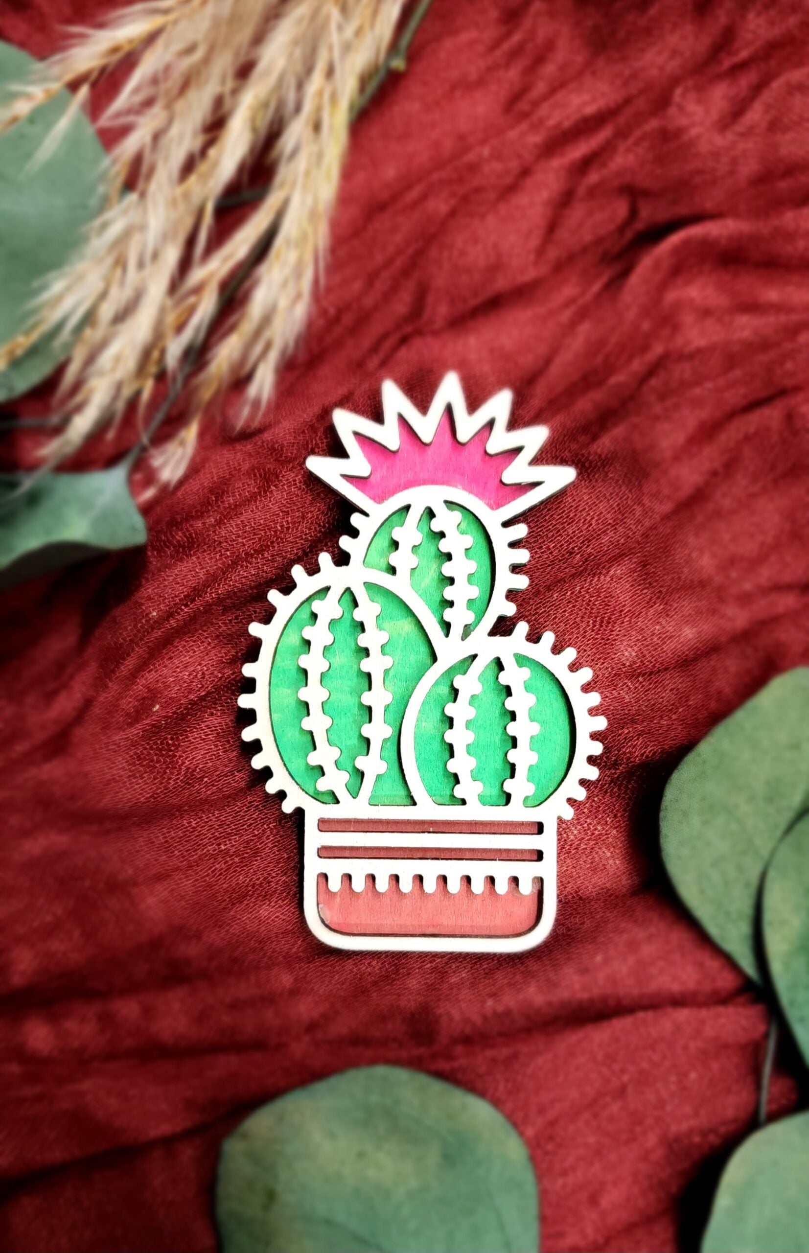 Plant Magnets - Barrel Cactus Three image