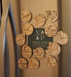 Quirky Skeleton Magnets image 0