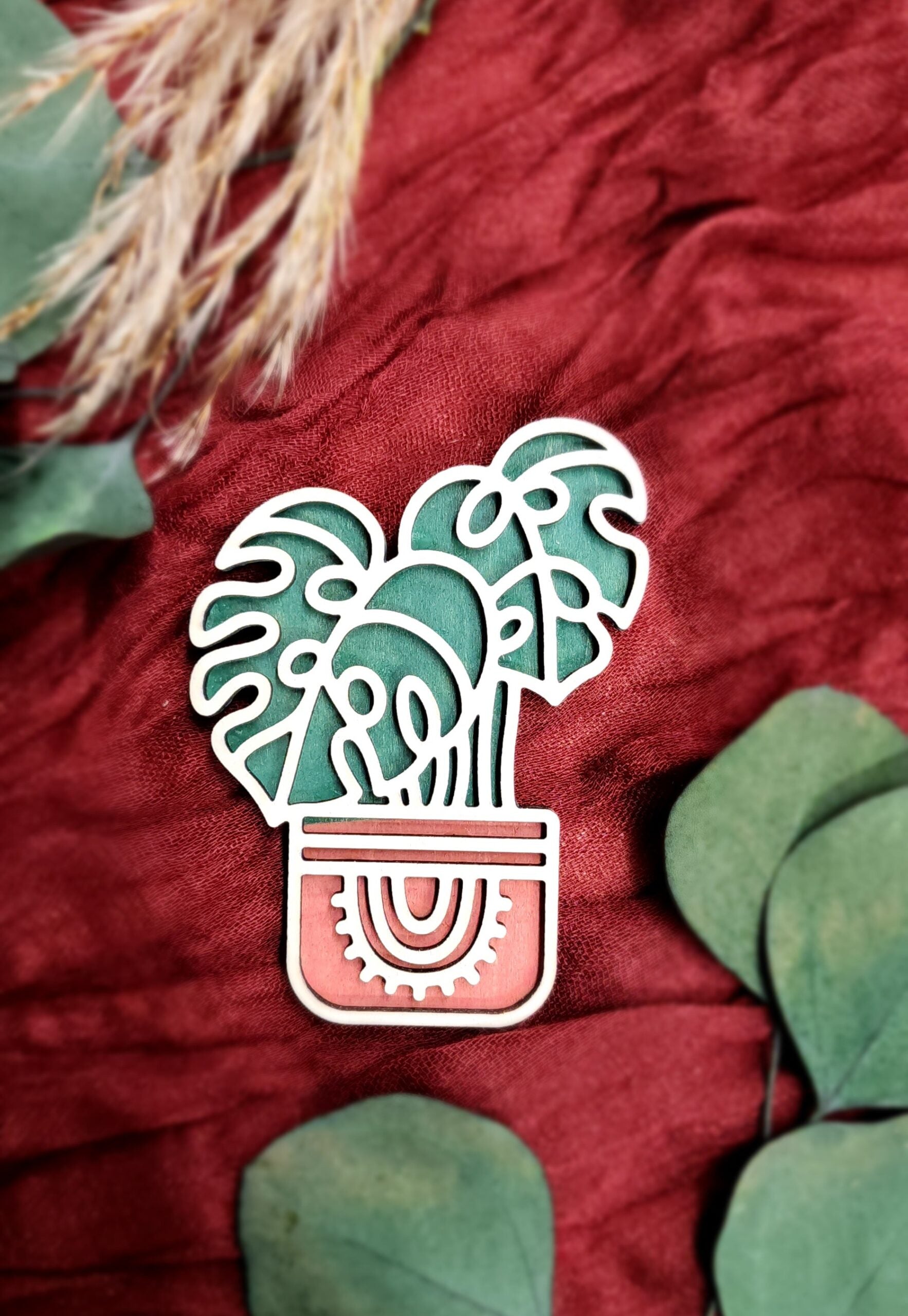 Plant Magnets - Monstera image