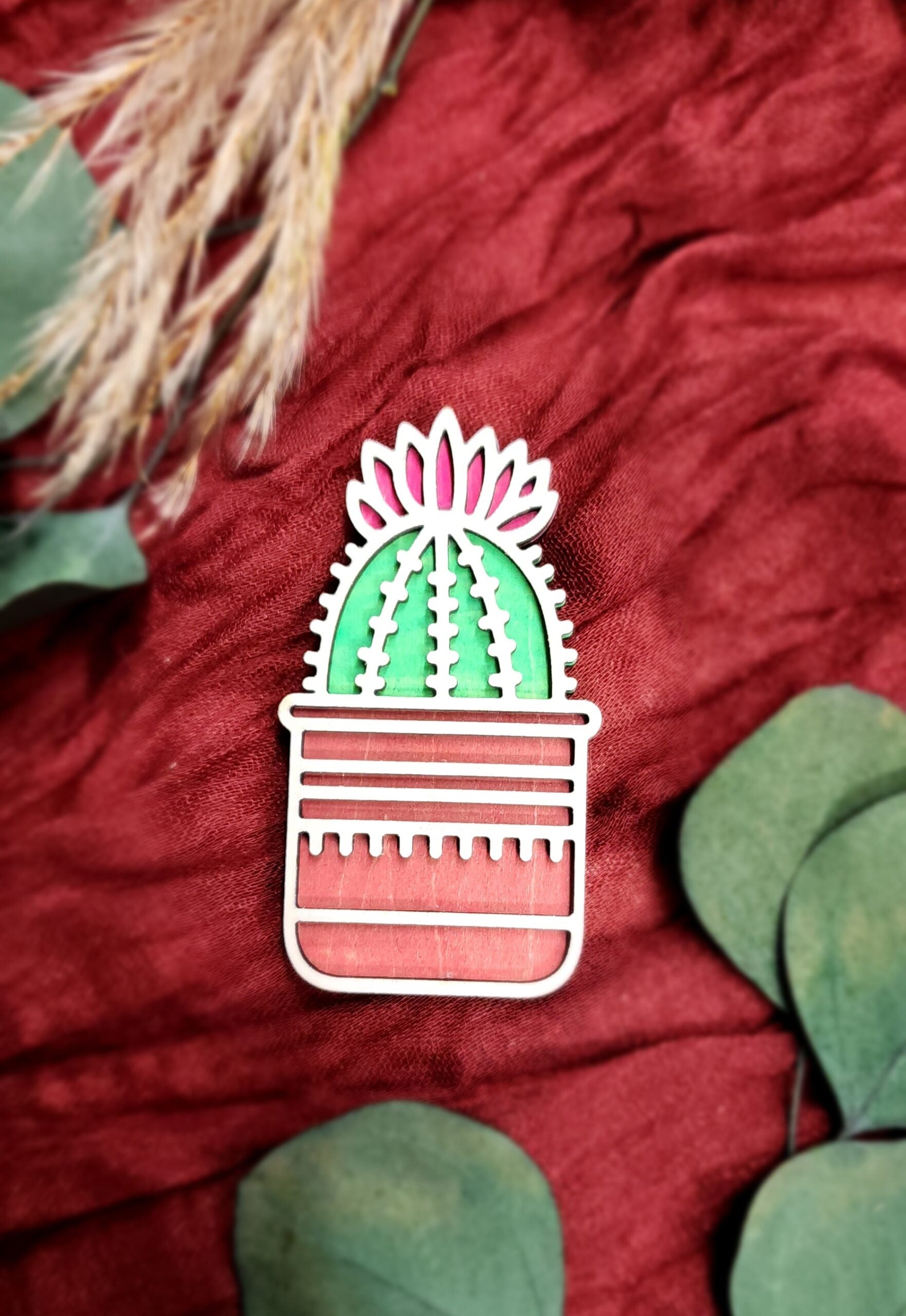 Plant Magnets - Barrel Cactus image